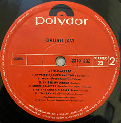 Daliah Lavi - Jerusalem (Vinyl) Image