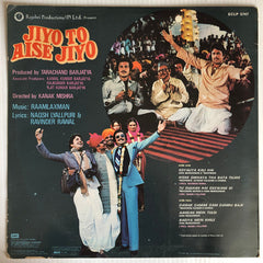 Raam Laxman, Naqsh Lyallpuri & Ravinder Rawal - Jiyo To Aise Jiyo (Vinyl)