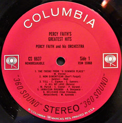 Percy Faith - Percy Faith's Greatest Hits (Vinyl) Image
