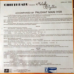 Chitti Babu, Palghat T.S. Mani Iyer - Melody & Rythm (Vinyl) Image