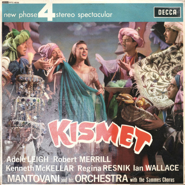 Mantovani And His Orchestra With The Mike Sammes Singers - Kismet (Vinyl) Image