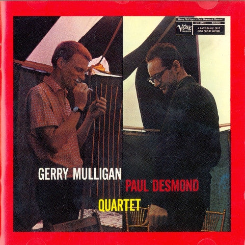 Gerry Mulligan - Paul Desmond Quartet - Gerry Mulligan • Paul Desmond Quartet (CD) Image