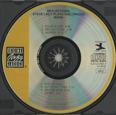 Steve Lacy - Reflections: Steve Lacy Plays Thelonious Monk (CD) Image
