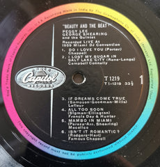 Peggy Lee And George Shearing And George Shearing Quintet, The - Beauty And The Beat! (Recorded Live At 1959 Miami DJ Convention) (Vinyl)