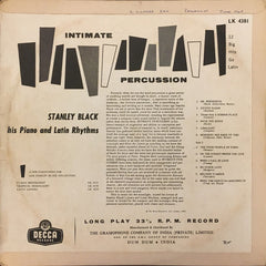 Stanley Black, His Piano And Latin Rhythms - Intimate Percussion (Vinyl)