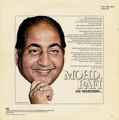 Mohammed Rafi - We Remember... (Vinyl) (2 LP) Image