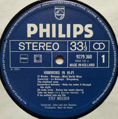 Stef Meeder - Hammond In Hi-Fi (Vinyl) Image