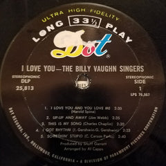 Billy Vaughn Singers, The - I Love You (Vinyl) Image