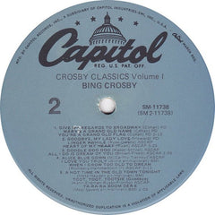 Bing Crosby - Crosby Classics Volume I (Vinyl) Image