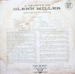 Jerry Gray And His Orchestra - A Tribute To Glenn Miller (Vinyl)