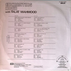 Talat Mahmood - Enchanting Hour With Talat Mahmood (Vinyl) Image