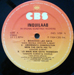 Laxmikant-Pyarelal - Inquilaab (Vinyl)