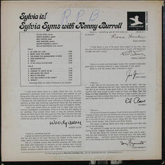 Sylvia Syms With Kenny Burrell - Sylvia Is! (Vinyl)