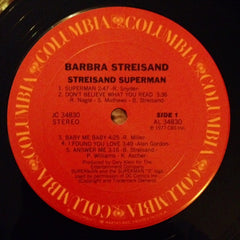 Barbra Streisand - Streisand Superman (Vinyl) Image