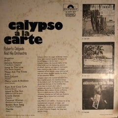 Roberto Delgado & His Orchestra - Calypso À La Carte (Vinyl) Image