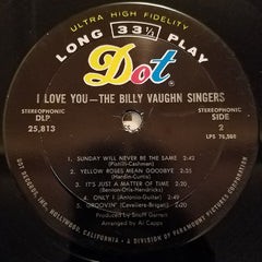 Billy Vaughn Singers, The - I Love You (Vinyl) Image
