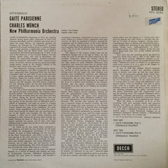 Jacques Offenbach, Charles Munch, New Philharmonia Orchestra - Gaité Parisienne (Vinyl) Image