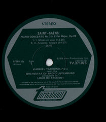 Camille Saint-Saëns, Gabriel Tacchino - Piano Concertos No. 3&4 (Vinyl) Image