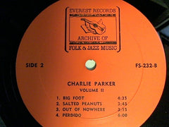 Charlie Parker - Charlie Parker Volume II (Vinyl) Image