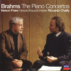 Johannes Brahms - Nelson Freire, Gewandhausorchester Leipzig, Riccardo Chailly - The Piano Concertos (CD) (2)