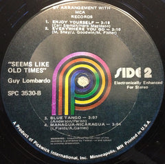 Guy Lombardo - Seems Like Old Times (Vinyl) Image