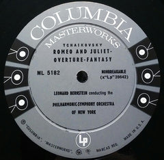 Igor Stravinsky / Pyotr Ilyich Tchaikovsky / Leonard Bernstein Conducting New York Philharmonic Orchestra, The - Firebird Suite / Romeo And Juliet Overture-Fantasy (Vinyl) Image