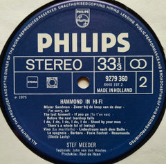 Stef Meeder - Hammond In Hi-Fi (Vinyl) Image