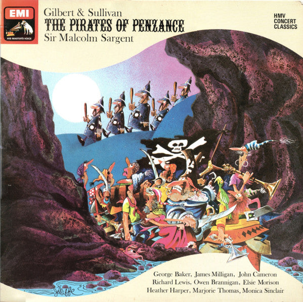 Gilbert & Sullivan, Glyndebourne Festival Chorus, Pro Arte Orchestra Of London, Sir Malcolm Sargent - The Pirates Of Penzance (Vinyl) (2 LP) Image