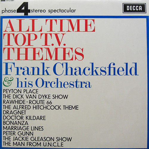 Frank Chacksfield & His Orchestra - All Time Top T.V. Themes (Vinyl) Image