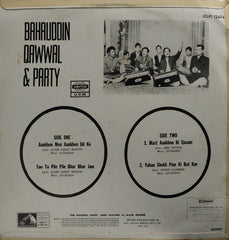 Bahauddin Qutbuddin Qawwal & Party - Bahauddin Qawwal & Party (Vinyl)