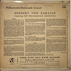Herbert Von Karajan, Philharmonia Orchestra - Philharmonia Promenade Concert (Vinyl) Image