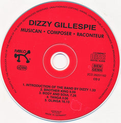 Dizzy Gillespie - Musician-Composer-Raconteur (CD) (2 CD) Image