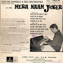 Enoch Daniels And His Orchestra - Songs From Mera Naam Joker (Vinyl)