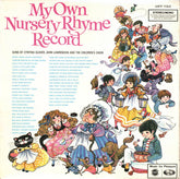 Cynthia Glover / John Lawrenson With Children's Choir (2), The - My Own Nursery Rhyme Record (Vinyl) Image