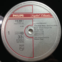 Leonard Bernstein, Boston Pops Orchestra, The conducted by John Williams (4) - Bernstein By Boston (Vinyl) Image