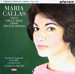 Maria Callas, Orchestre National De France Conducted By Georges Prêtre - French Operatic Arias (Vinyl) Image