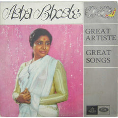 Asha Bhosle - Great Artiste, Great Songs (Vinyl)