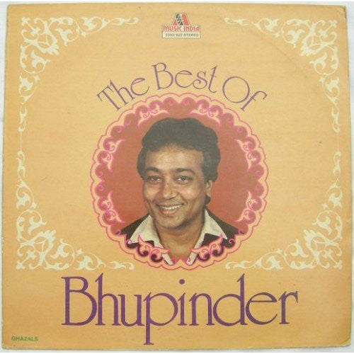 Bhupinder Singh - The Best Of Bhupinder (Ghazals) (Vinyl) Image