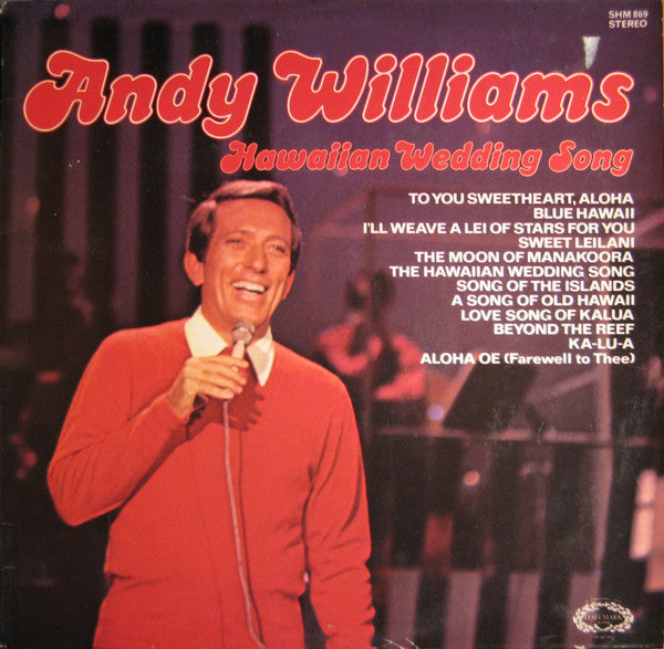 Andy Williams - Hawaiian Wedding Song (Vinyl) Image