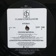 London Philharmonic Orchestra, The With Royal Choral Society, The - Crown Imperial (Vinyl) Image