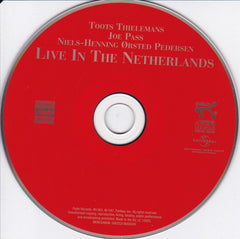 Toots Thielemans + Joe Pass + Niels-Henning Ørsted Pedersen - Live In The Netherlands (CD) Image