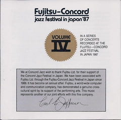 Concord All Stars, The With Special Guest Ernestine Anderson - Ow! (CD)