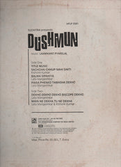 Laxmikant-Pyarelal - Dushmun (Vinyl)