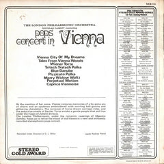 London Philharmonic Orchestra, The, Douglas Gamley - Pops Concert In Vienna (Vinyl) Image