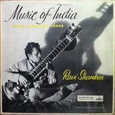 Ravi Shankar - Music Of India (Three Classical RÄgas) (Vinyl) Image