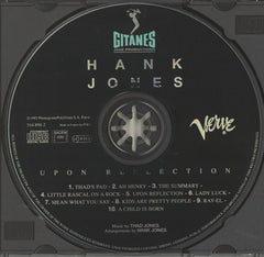 Hank Jones with Elvin Jones and George Mraz - Upon Reflection - The Music Of Thad Jones (CD) Image