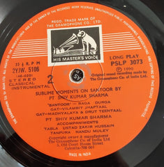 Pandit Shiv Kumar Sharma - Sublime Moments (Vinyl) Image