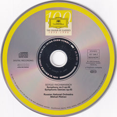 Sergei Vasilyevich Rachmaninoff ∙ Mikhail Pletnev, Russian National Orchestra - Symphony No. 3 ∙ Symphonic Dances (CD)