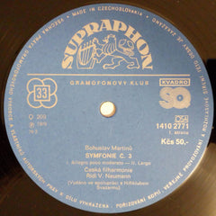 Bohuslav Martinů - Czech Philharmonic Orchestra, The, Václav Neumann - Symfonie No 3,4,5 (Vinyl) (2 LP) Image