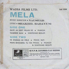 Naushad - Mela (45-RPM) Image